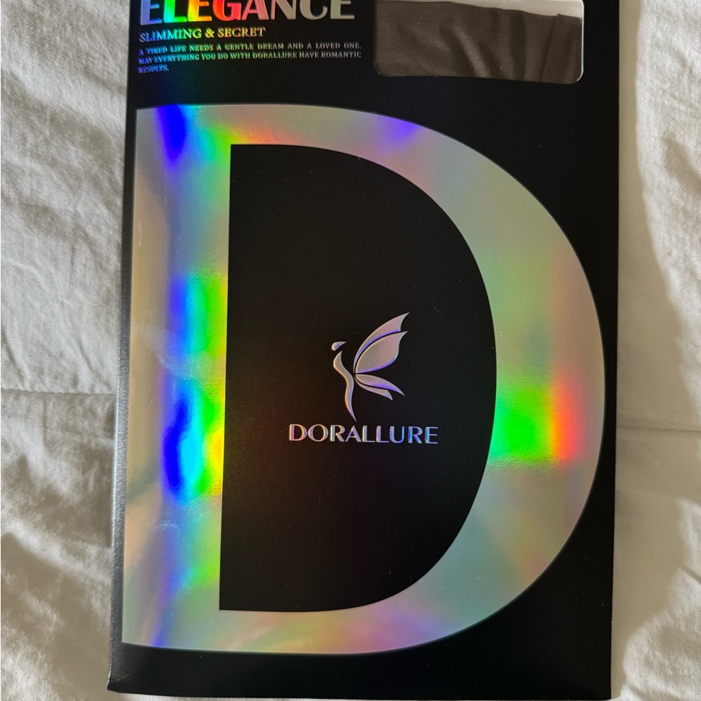 New Dorallure Slimming Brown Thigh-High Nylon Tights